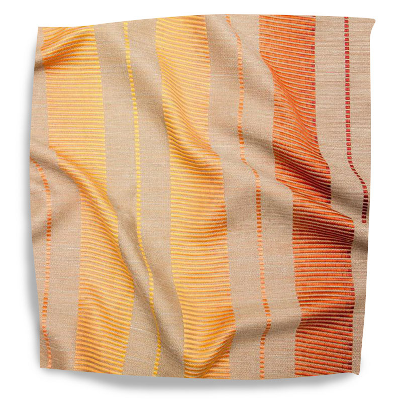 Saturation Stripe 006 Tangerine / Coral